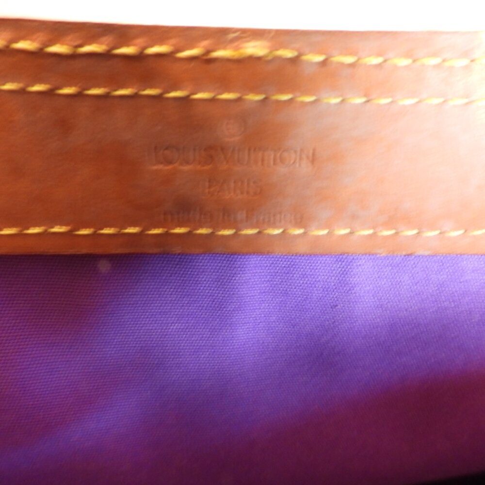 Louis Vuitton Burgundy Vernis Tote Bag - Picture 8 of 12